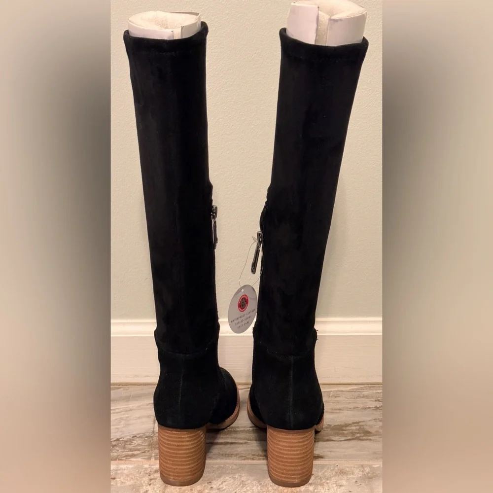 Blondo Black and Brown Heeled Boots - Picture 4 of 4